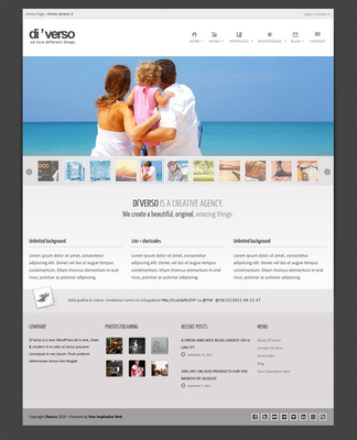 创意与实用并重 8款风格迥异的企业网站设计模板点评